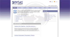 Desktop Screenshot of bonsai-sec.com